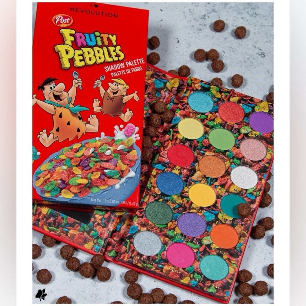 RARE Fruity Pebbles Shadow Palette - Vibrant Multicolor Eyeshadow